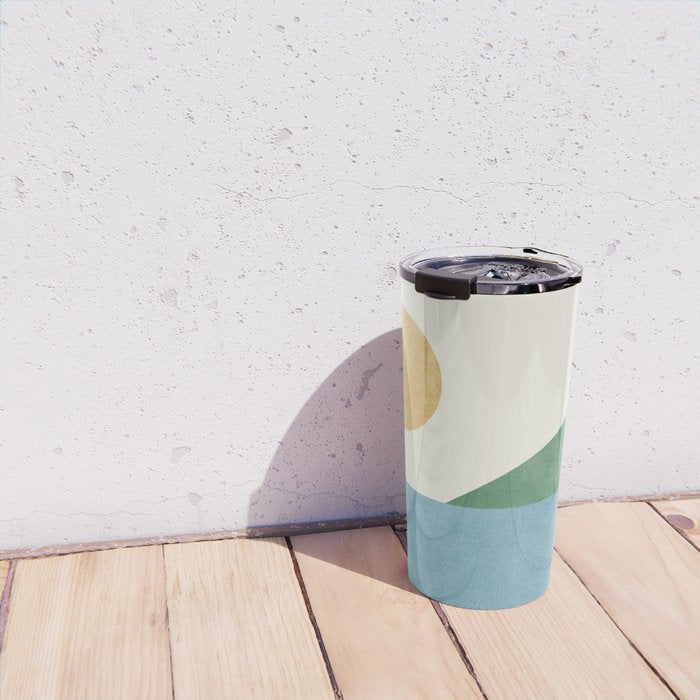 Sunny Landscape Travel Mug Gallery Image 4