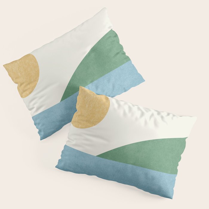 Sunny Landscape Pillow Sham Gallery Image 3