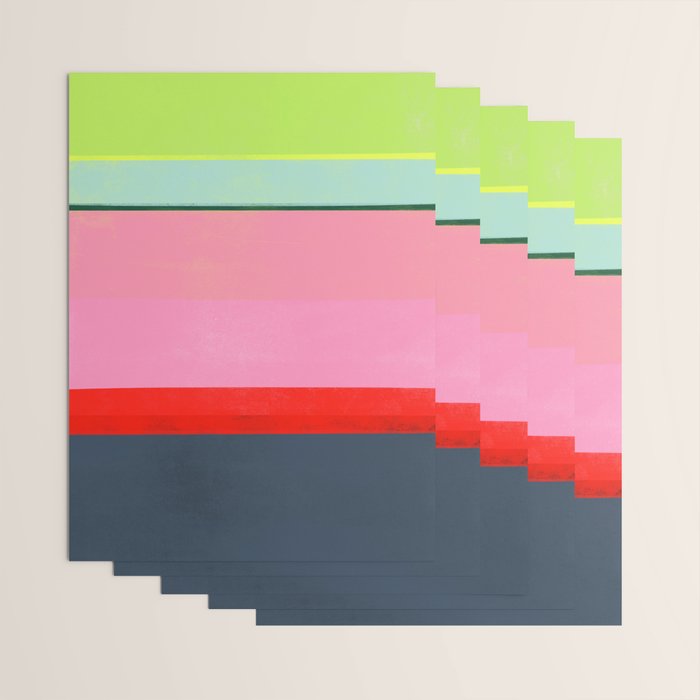 stripe study 35 Wrapping Paper Gallery Image 3