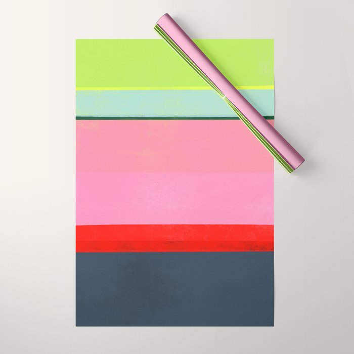 stripe study 35 Wrapping Paper Gallery Image 1