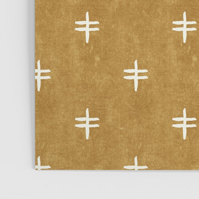 double cross on mustard  Poster Gallery Image 3