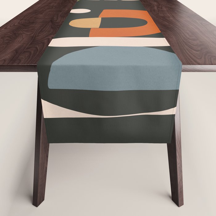 Geometric Blossom 3 Table Runner Gallery Image 1