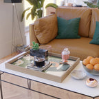 Geometric Blossom 3 Serving Tray Gallery Image 2