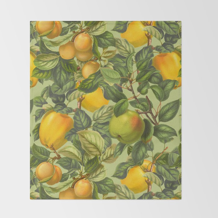 Fruit Garden Throw Blanket Gallery Image 2