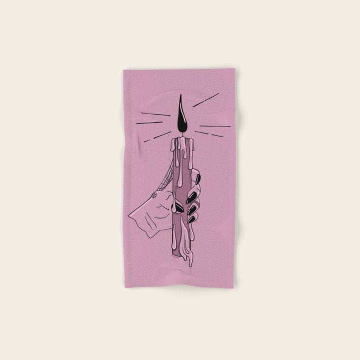 DARK TIMES Bath Towel Gallery Image 1