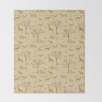 Safari in the Serengeti Throw Blanket Gallery Image 2
