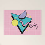 Memphis pattern 73 - 80s / 90s Retro Welcome Mat Gallery Image 1