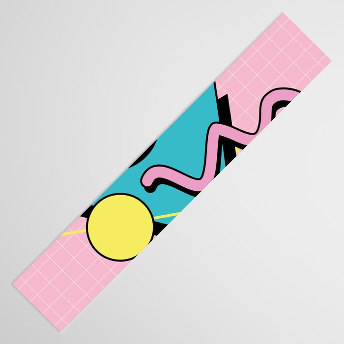 Memphis pattern 73 - 80s / 90s Retro Table Runner Gallery Image 3