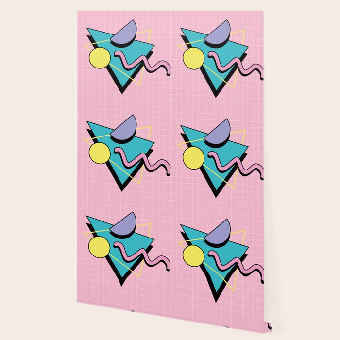 Memphis pattern 73 - 80s / 90s Retro Wallpaper Gallery Image 2