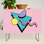Memphis pattern 73 - 80s / 90s Retro Credenza Gallery Image 1