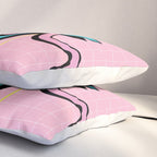 Memphis pattern 73 - 80s / 90s Retro Pillow Sham Gallery Image 3