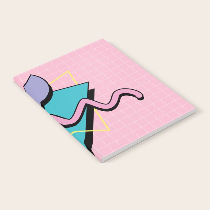 Memphis pattern 73 - 80s / 90s Retro Notebook Gallery Image 1