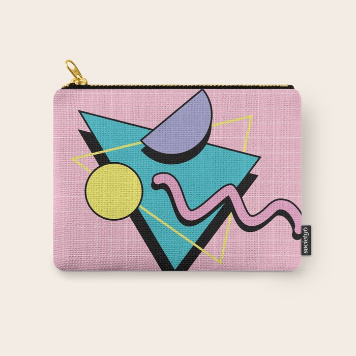 Memphis pattern 73 - 80s / 90s Retro Carry All Pouch Gallery Image 1
