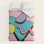 Memphis pattern 73 - 80s / 90s Retro Comforter Gallery Image 6