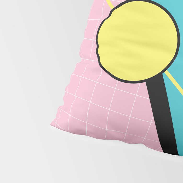 Memphis pattern 73 - 80s / 90s Retro Pillow Sham Gallery Image 4