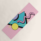 Memphis pattern 73 - 80s / 90s Retro Yoga Mat Gallery Image 1