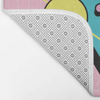 Memphis pattern 73 - 80s / 90s Retro Bath Mat Gallery Image 2