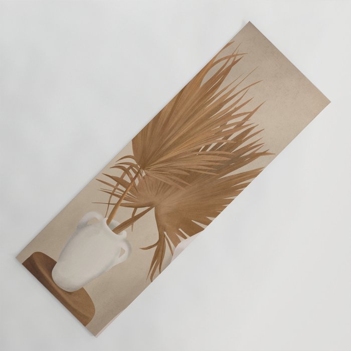 Palm Leaf Decoration Yoga Mat Gallery Image 1