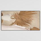 Palm Leaf Decoration Desk Mat Gallery Image 3