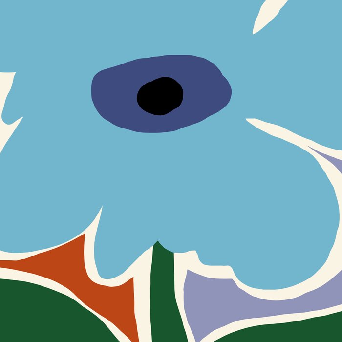 Retro minimal flower III Coffee Mug Gallery Image 2