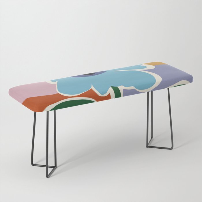 Retro minimal flower III Bench Gallery Image 1