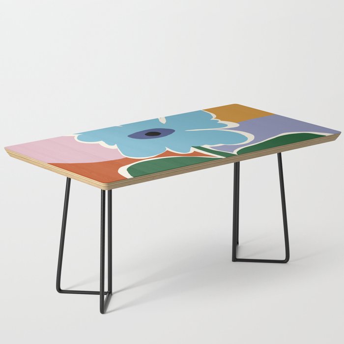 Retro minimal flower III Coffee Table Gallery Image 1