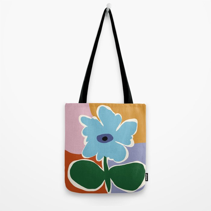 Retro minimal flower III Tote Bag Gallery Image 2