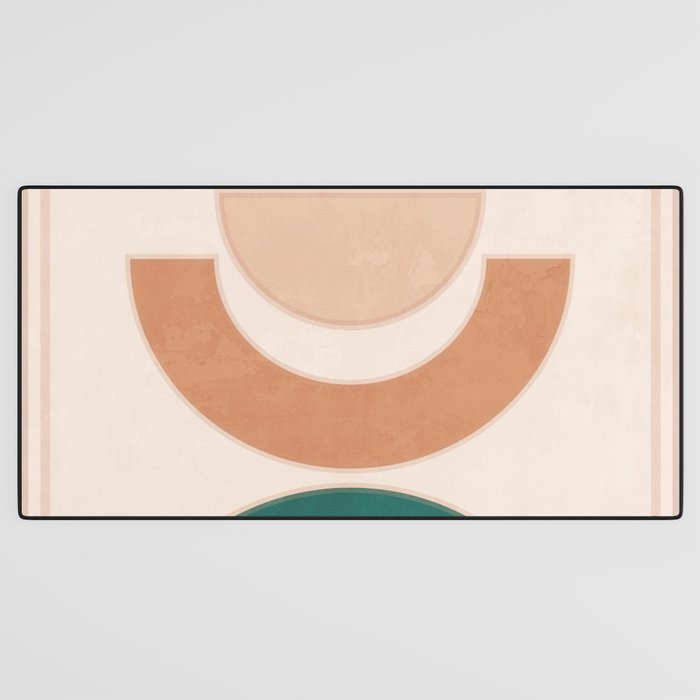Minimal Geometric Shapes 108 Desk Mat Gallery Image 3