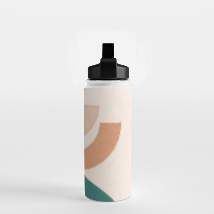 Minimal Geometric Shapes 108 Water Bottle Gallery Image 2