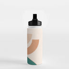 Minimal Geometric Shapes 108 Water Bottle Gallery Image 2