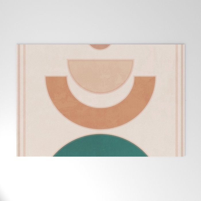Minimal Geometric Shapes 108 Welcome Mat Gallery Image 1