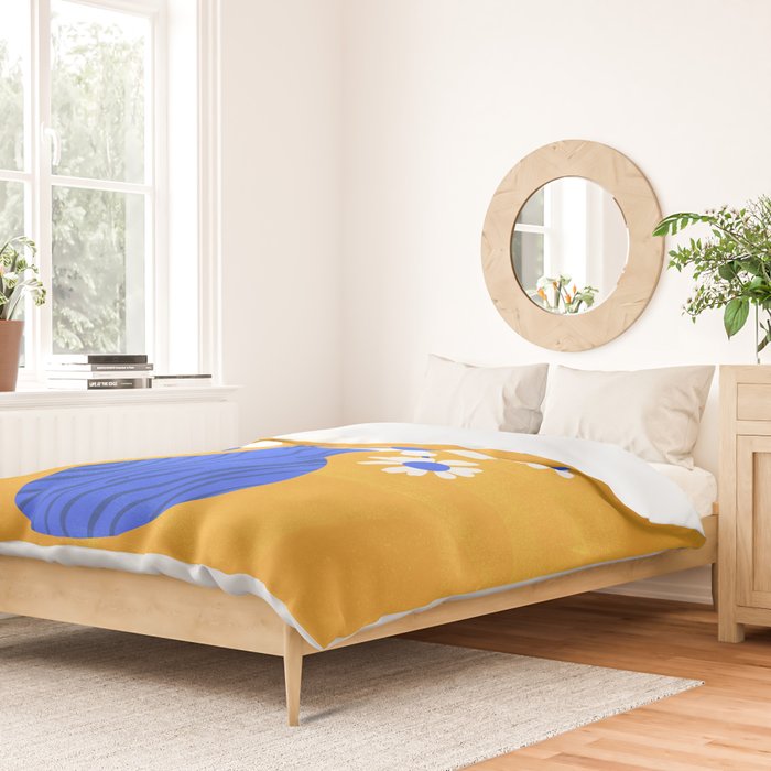 Flower Market 02: Los Angeles | Color Series Duvet Cover Gallery Image 2