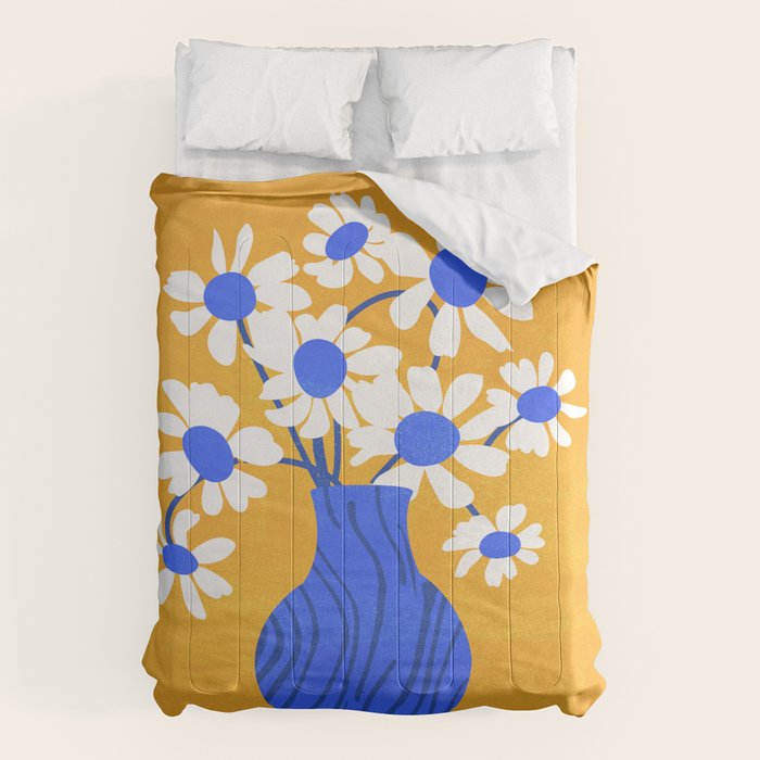 Flower Market 02: Los Angeles | Color Series Comforter Gallery Image 6