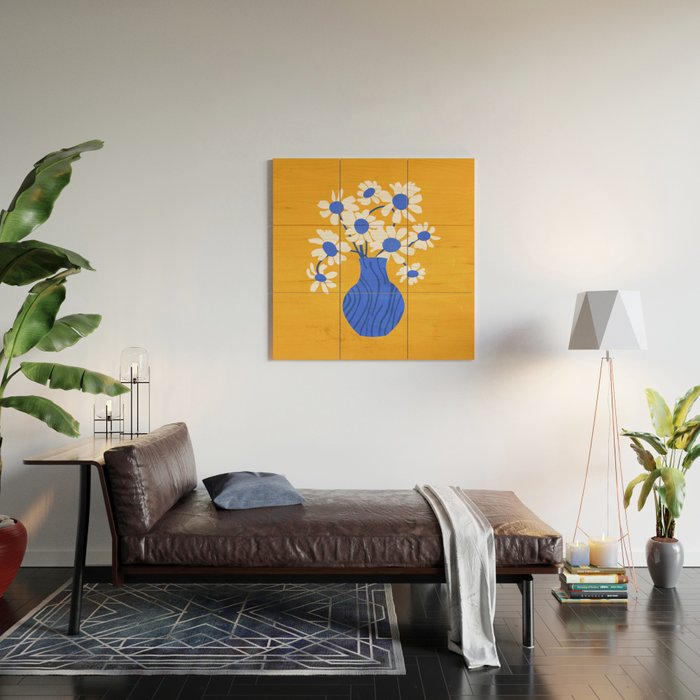 Flower Market 02: Los Angeles | Color Series Wood Wall Art Gallery Image 2