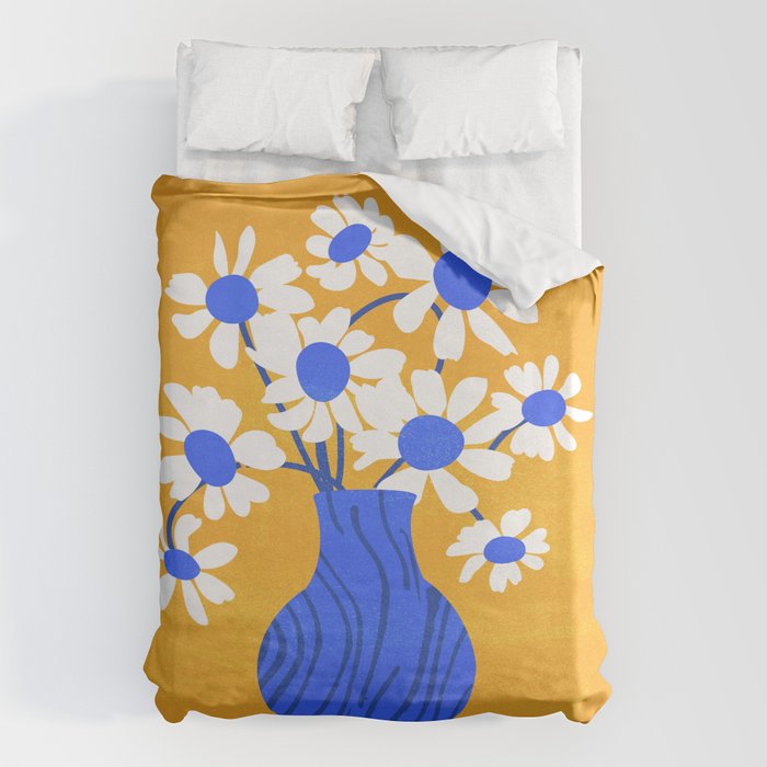 Flower Market 02: Los Angeles | Color Series Duvet Cover Gallery Image 6