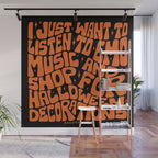 Emo Music and Halloween Decorations Wall Mural Gallery Image 1