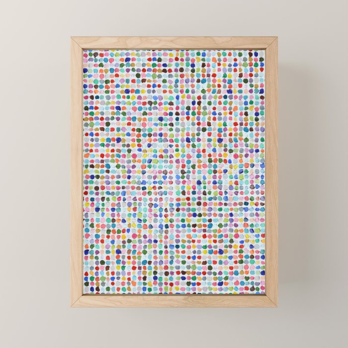 Mod Dots Mini Art Print Gallery Image 1