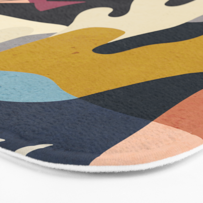 Shapes of the Sea Bath Mat Gallery Image 3