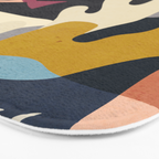 Shapes of the Sea Bath Mat Gallery Image 3