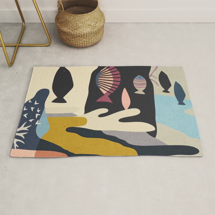 Shapes of the Sea Rug Gallery Image 1