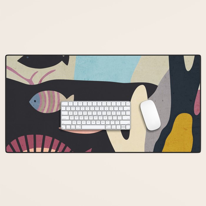 Shapes of the Sea Desk Mat Gallery Image 1