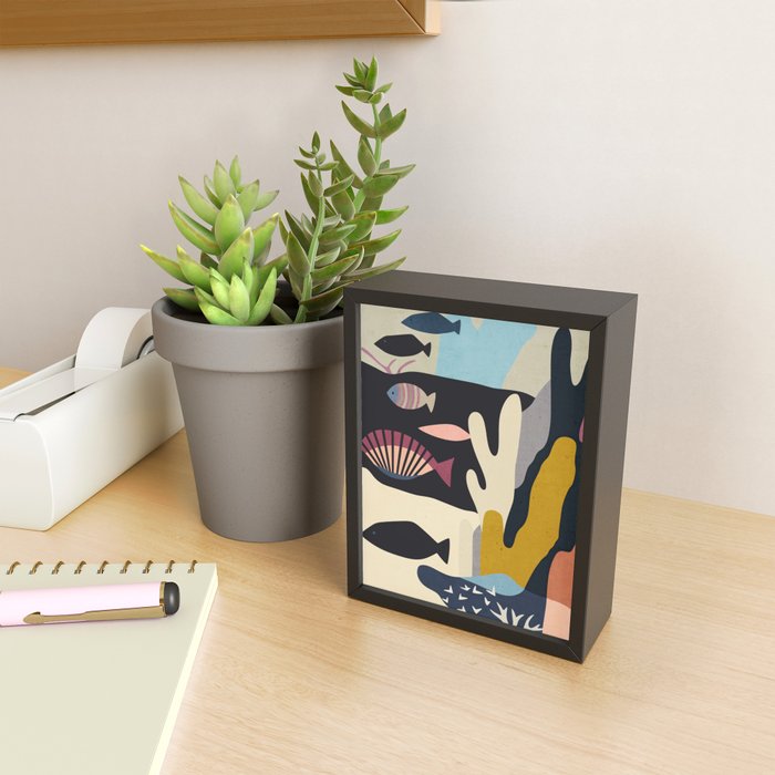 Shapes of the Sea Mini Art Print Gallery Image 2