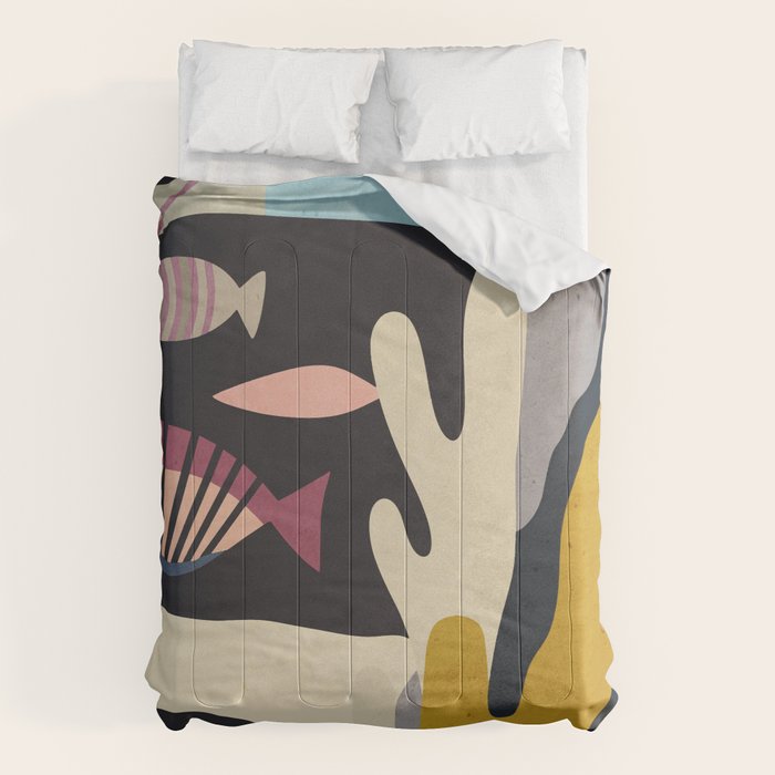 Shapes of the Sea Comforter Gallery Image 6