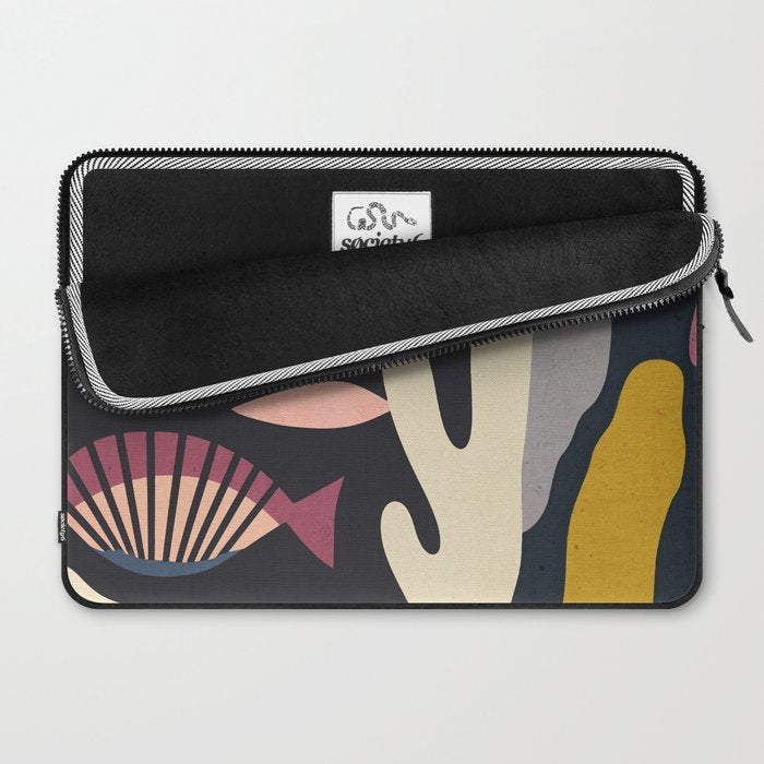 Shapes of the Sea Laptop Sleeve Gallery Image 2