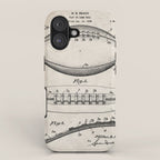 Football Patent - American Football Art - Antique iPhone Case Gallery Image 1