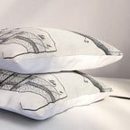 Football Patent - American Football Art - Antique Pillow Sham Gallery Image 3