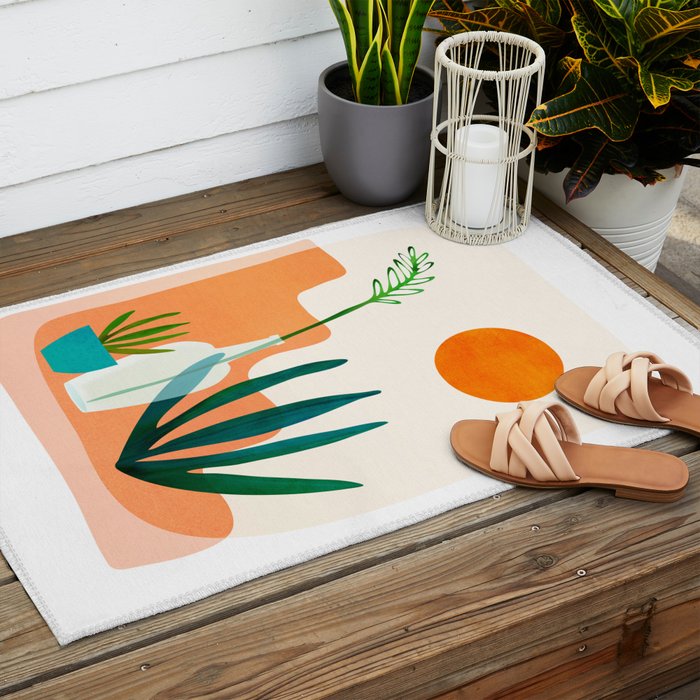 Southwest Home / Desert Landscape Series Outdoor Rug Gallery Image 2