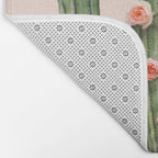 CACTUS AND ROSES Bath Mat Gallery Image 2