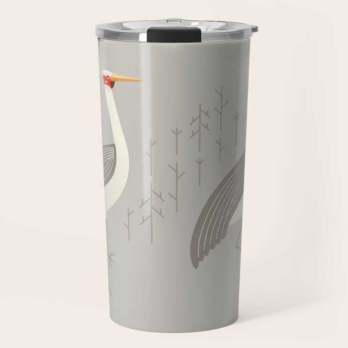 Brolga, Bird of Australia Travel Mug Gallery Image 1
