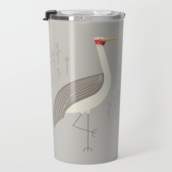Brolga, Bird of Australia Travel Mug Gallery Image 3